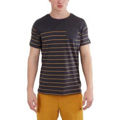 T-shirt męski Fundango Jaggy Pocket z krótkim rękawem. Żółte t-shirty męskie Fundango, m, bez wzorów, bez kołnierzyka. Za 110.00 zł.