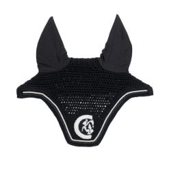 Czapka z muchą dla koni Kentucky Wellington 3D Logo. Czarne czapki męskie KENTUCKY HORSEWEAR, bez wzorów, eleganckie. Za 373.00 zł.