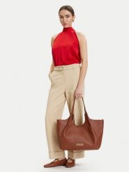 LOVE MOSCHINO Torebka JC4297PP0OKL0300 Beżowy. Brązowe torebki klasyczne damskie Love Moschino, bez wzorów, ze skóry, bez dodatków. Za 1,049.00 zł.