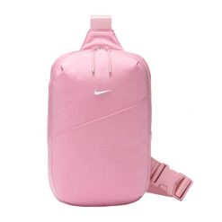 Torba Crossbody Aura. Czerwone torebki klasyczne damskie Nike, bez wzorów, z materiału, bez dodatków. Za 244.99 zł.