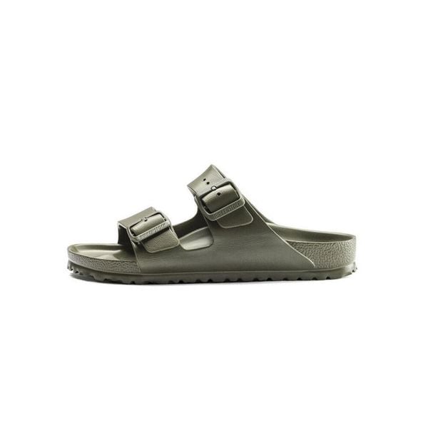 Klapki męskie Birkenstock Arizona Eva. Zielone klapki damskie Birkenstock, z materiału. Za 323.00 zł.