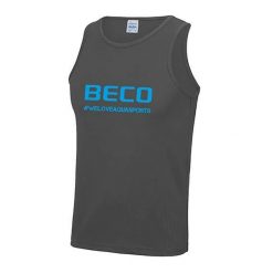 Damski top Beco do aquafitnessu szary. Szare topy sportowe damskie 47 Brand, m, bez wzorów, z poliesteru, bez ramiączek. Za 302.99 zł.
