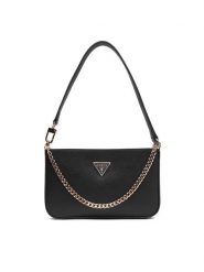 Guess Torebka Noelle II Mini HWZG96 72720 Czarny. Czarne torebki klasyczne damskie Guess, z aplikacjami, ze skóry, bez dodatków. Za 349.99 zł.