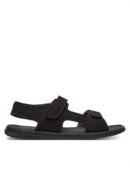 Lasocki Sandały CANTO-01 MI18 Czarny. Czarne sandały męskie Lasocki, z nubiku, bez zapięcia. Za 149.99 zł.
