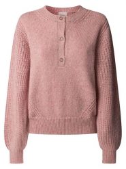 Pepe Jeans Sweter "Nica" w kolorze jasnoróżowym rozmiar: L. Różowe swetry klasyczne damskie Pepe Jeans, l, z jeansu, bez kołnierzyka. Za 215.21 zł.