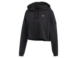 Bluza damska ADIDAS BB CP HOODIE 48. Czarne bluzy z kapturem damskie Adidas, na lato, s, z bawełny. Za 249.00 zł.