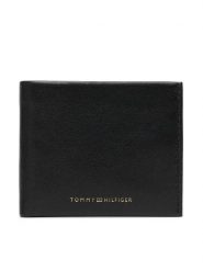 Tommy Hilfiger Portfel Th Seasonal Mini Cc Wallet AM0AM14799 Czarny. Czarne portfele męskie Tommy Hilfiger, bez wzorów, ze skóry. Za 249.99 zł.