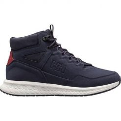 Buty do chodzenia męskie Helly Hansen Sneboo. Niebieskie buty sportowe na co dzień męskie Helly Hansen, z materiału, bez zapięcia, trekkingowe. Za 672.00 zł.