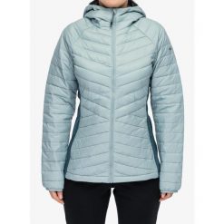 Kurtka ocieplana damska Columbia Powder Pass III Hybrid Hooded Jkt. Niebieskie kurtki narciarskie i snowboardowe damskie Columbia, m, bez wzorów, bez kaptura, narciarskie. Za 524.99 zł.
