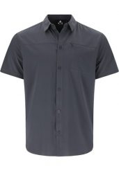 Koszula Whistler Jeromy. Brązowe koszule męskie WHISTLER, m, bez wzorów, z elastanu, bez kołnierzyka, bez ramiączek. Za 220.00 zł.