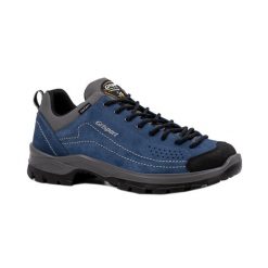 Buty trekkingowe męskie Grisport. Niebieskie buty trekkingowe męskie Grisport, z materiału, bez zapięcia, trekkingowe. Za 269.99 zł.