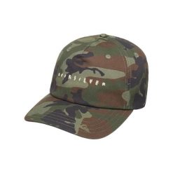 Czapka Snapback dla Mężczyzn QS FRASSNASSA Zielony. Zielone czapki męskie Quiksilver, bez wzorów, z bawełny. Za 139.99 zł.