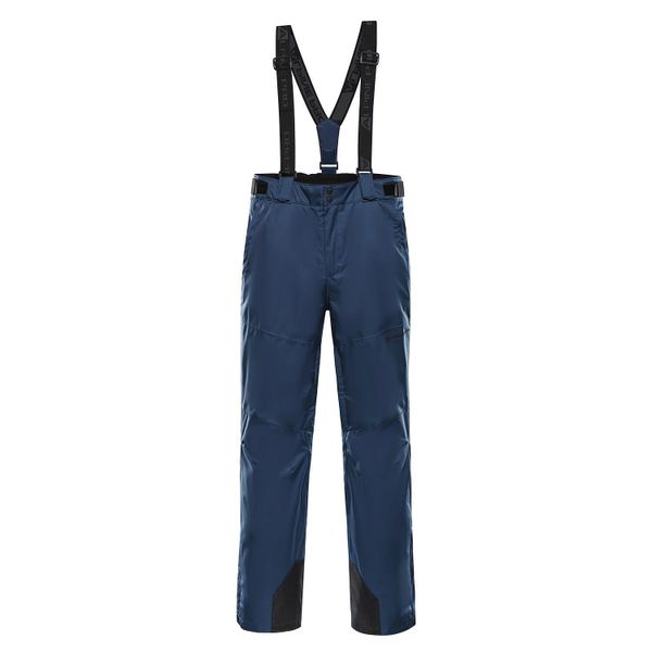 Spodnie męskie narciarskie snowboardowe 10.000 Alpine Pro Edes 2. Niebieskie spodnie materiałowe męskie Alpine Pro, bez wzorów, sportowe. W wyprzedaży za 369.00 zł.