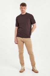 Spodnie męskie lniane KARL LAGERFELD. Spodnie materiałowe męskie Karl Lagerfeld, bez wzorów. Za 699.00 zł.