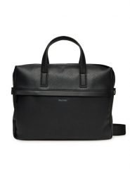 Calvin Klein Torba na laptopa Ck Must Laptop Bag LV04D3082G Czarny. Czarne torby na laptopa damskie CALVIN KLEIN, ze skóry. Za 419.99 zł.