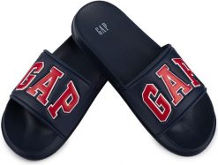 Męskie klapki sportowe miejskie na basen plażę granatowe GAP MURPHY. Czerwone klapki i japonki męskie GAP, z materiału. Za 79.00 zł.