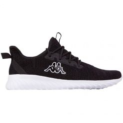 Buty Kappa Capitol 242961 1110 czarne. Czarne buty fitness męskie na fitness i siłownię. Za 266.99 zł.