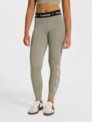 Damskie legginsy Hummel Pulse. Szare legginsy damskie HUMMEL, l, bez wzorów, z elastanu. Za 184.50 zł.