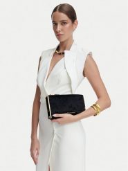 Elisabetta Franchi Torebka BS-11A-67E2-V340 Czarny. Czarne torebki klasyczne damskie Elisabetta Franchi, bez wzorów, bez dodatków. Za 1,459.00 zł.