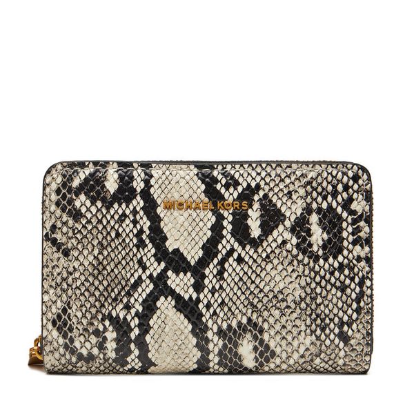 Portfel MICHAEL Michael Kors. Brązowe portfele damskie MICHAEL Michael Kors, bez wzorów. Za 398.99 zł.