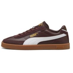 Buty damskie sportowe sneakersy Puma CLUB II ERA. Brązowe buty sportowe na co dzień damskie Puma, bez wzorów, z materiału, trekkingowe. Za 276.25 zł.