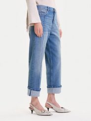 Mustang Jeansy Vermont 1016933 Niebieski Loose Fit. Niebieskie jeansy damskie Mustang. Za 489.99 zł.