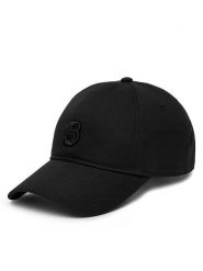 BOSS Czapka z daszkiem Ari-B 50533348 Czarny. Czarne czapki z daszkiem damskie Boss, bez wzorów, z bawełny. Za 159.99 zł.