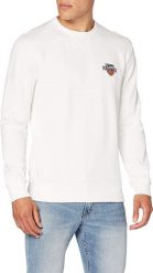 LEE SEASONAL LOGO SWS MĘSKA BLUZA LOGO L81ASPRR 112121670. Bluzy bez kaptura męskie Lee, l. Za 129.99 zł.