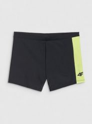 4F Szorty kąpielowe w kolorze czarnym rozmiar: S. Czarne szorty sportowe męskie 4f, s, z materiału, outdoorowe. Za 42.95 zł.