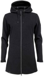 Damski sweter sportowy Loap Gama czarny. Czarne swetry klasyczne damskie 55PROTEC, m, bez kołnierzyka. Za 189.99 zł.