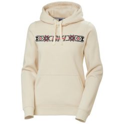 Bluza damska z kapturem Helly Hansen Elevate. Białe bluzy z kapturem damskie Helly Hansen, z bawełny. Za 463.75 zł.