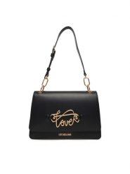 LOVE MOSCHINO Torebka JC4264PP0MKG0000 Czarny. Czarne torebki klasyczne damskie Love Moschino, bez wzorów, ze skóry, bez dodatków. Za 619.99 zł.