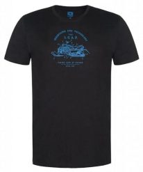 T-shirt męski Loap Beau czarny. Czarne t-shirty męskie Scarpa, na jesień, m, bez wzorów, z bawełny, bez kołnierzyka. Za 133.99 zł.