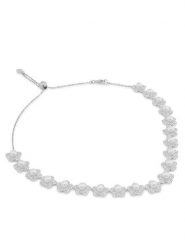 Swarovski Naszyjnik 5751250 Srebrny. Szare naszyjniki damskie Swarovski, metalowe. Za 979.99 zł.