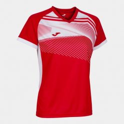 Koszulka do piłki nożnej damska Supernova II. Białe bluzki damskie Joma, l, bez wzorów, bez kołnierzyka. Za 131.99 zł.