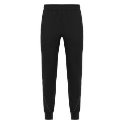 Spodnie treningowe Macron Heracles. Czarne spodnie materiałowe męskie Macron, bez wzorów, młodzieżowe. Za 216.00 zł.