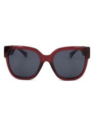 Polaroid Damskie okulary przeciwsłoneczne w kolorze czerwono-czarnym rozmiar: 55. Czarne okulary przeciwsłoneczne damskie Polaroid. Za 166.88 zł.