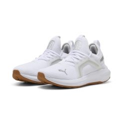 Damskie buty do biegania Softride Enzo 5 PUMA White Silver Black Metallic. Białe obuwie do biegania damskie Puma. W wyprzedaży za 234.00 zł.