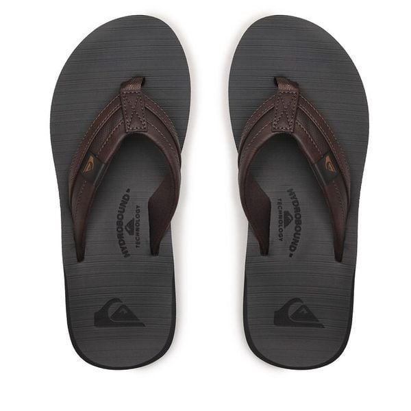 Japonki Quiksilver. Brązowe klapki i japonki męskie Quiksilver. Za 79.99 zł.