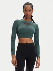 Brubeck Koszulka techniczna LC1002W Zielony Slim Fit. Zielone bluzki sportowe damskie Brubeck, m, bez wzorów, z syntetyku, bez ramiączek. Za 99.99 zł.