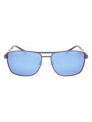 Polaroid Męskie okulary przeciwsłoneczne w kolorze srebrno-błękitnym rozmiar: 61. Niebieskie okulary przeciwsłoneczne męskie Polaroid, z tworzywa sztucznego. Za 164.02 zł.