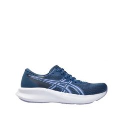 Buty ASICS PATRIOT 14 W Mesh oddychające Nocny niebieski/Błękitny. Niebieskie obuwie do biegania damskie Asics. Za 295.23 zł.