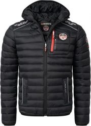 Kurtka męska Geographical Norway BRICK BLACK GTX MEN 068 BLACK (WY6357H/GN-NOIR). Czarne kurtki męskie Geographical Norway, m, bez wzorów, sportowe, bez kaptura. Za 239.00 zł.