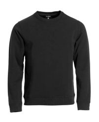 Clique Classic Roundneck bluza z okrągłym dekoltem z kieszenią na zamek. Czarne bluzy bez kaptura męskie CLIQUE, s, z bawełny. Za 191.75 zł.
