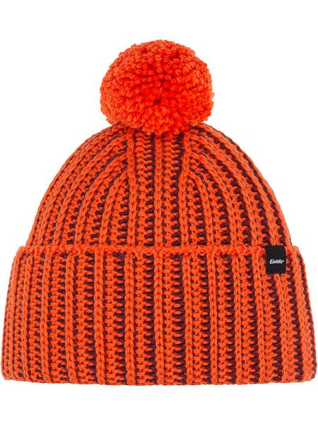 Eisbär Czapka "Ronda" w kolorze pomarańczowo-bordowym rozmiar: onesize. Pomarańczowe czapki zimowe damskie Eisbar, z wełny. Za 170.07 zł.