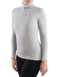 Bluza techniczna trekkingowa damska Viking Admont. Szare bluzy bez kaptura damskie VIKING, l, z dzianiny. Za 99.00 zł.