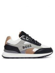 BOSS Sneakersy J52810 M Kolorowy. Trampki i tenisówki chłopięce Boss, bez wzorów, ze skóry, bez zapięcia. Za 379.99 zł.