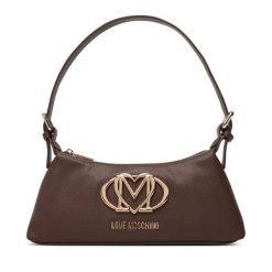 Torebka LOVE MOSCHINO. Brązowe torebki klasyczne damskie Love Moschino, bez wzorów, bez dodatków. Za 729.99 zł.