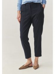 TATUUM Spodnie chino w kolorze granatowym rozmiar: 44. Niebieskie spodnie materiałowe damskie Tatuum, bez wzorów, z podwyższonym stanem. Za 192.45 zł.