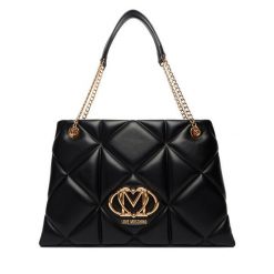 Torebka LOVE MOSCHINO. Czarne torebki klasyczne damskie Love Moschino, bez wzorów, bez dodatków. Za 1,099.00 zł.
